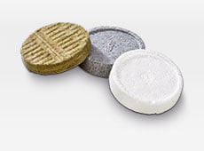Rondelle polystyrène  PSE GRIS  - pack de 100 pcs