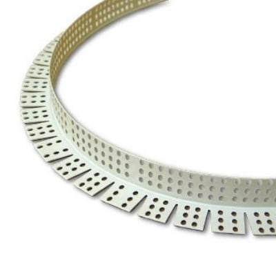 Corniéres PVC perforées pour arrondis 2,5ml