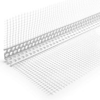 corniére d'angle pvc avec trame 15 cm 2ml corniére d'angle pvc avec trame 15 cm 2ml