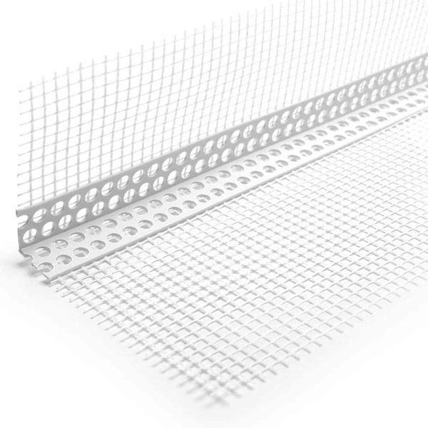 corniére d'angle pvc avec trame 15 cm 2ml