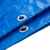Bâche de protection professionnelle - 6m x 8m - bleu