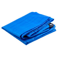 Bâche de protection professionnelle - 6m x 8m - bleu