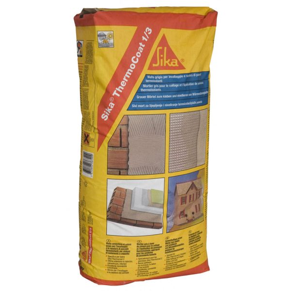 mortier colle hp sous enduit sika thermo coat