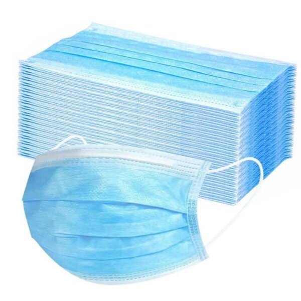 masque 3 plis usage unique Boîte de 50 masques chirurgical de protection 3 plis - norme CE