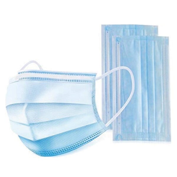 masques 3 plis a Boîte de 50 masques chirurgical de protection 3 plis - norme CE