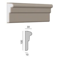 GDS - ContFen004 Profil de décoration de façade - GDS - ContFen004 - 2m50