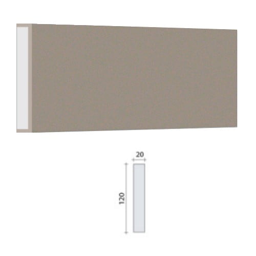 GDS - ContFen046 Profil de décoration de façade - GDS - ContFen046 - 2m50