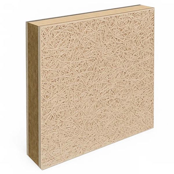 panneaux laine de bois rocafibre fdc