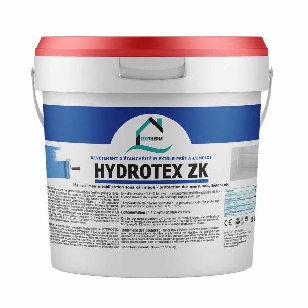 seau d'étanchéité sous carrelage hydrotex zk 15kg izotherm seau d'étanchéité sous carrelage hydrotex zk 15kg izotherm