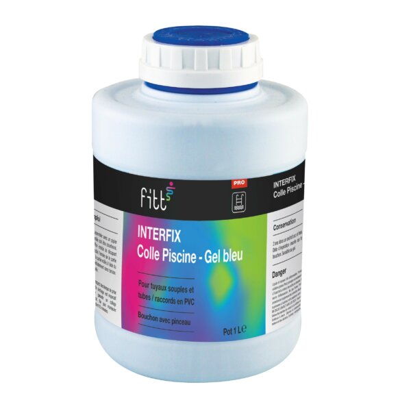 colle piscine gel bleu interfix 250ml colle piscine gel bleu interfix 250ml