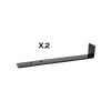 butée haute / basse pour isolant de 120mm 140mm 160mm 180mm ite vendu par 2 pièces butée haute / basse pour isolant de 120mm 140mm 160mm 180mm ite vendu par 2 pièces