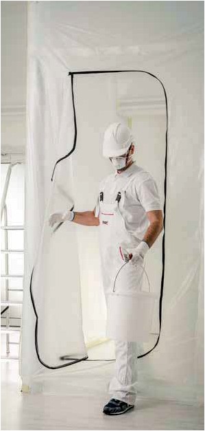 images Porte de protection 100 microns pour peinture
