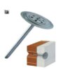 images 250 Chevilles métallique pour isolant 8 x Lt. 170 mm