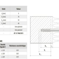 images 250 Chevilles métallique pour isolant 8 x Lt. 200 mm